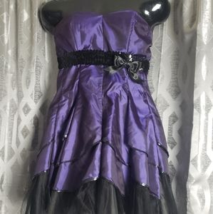 Purple Cocktail Dress